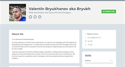 Desktop Screenshot of bryukh.com